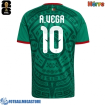 Fotballdrakt Herre Mexico Alexis Vega #10 Hjemmedrakt VM 2026 Kortermet